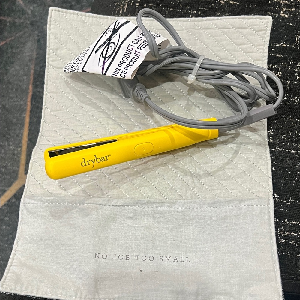Drybar Bright Yellow Mini Flat Iron for Kids